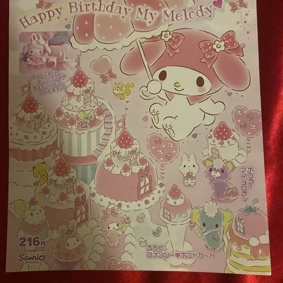 My Melody’s Birthday Poster - Picture 2 of 2